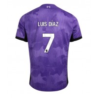Liverpool Luis Diaz #7 Tredjeställ 2023-24 Kortärmad